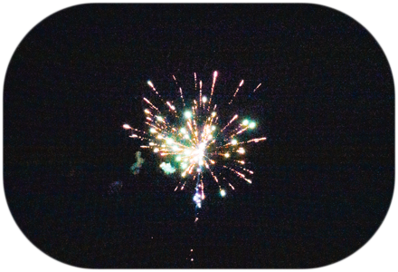 Fireworks | Fireworks are usually set off at celebrations and in moments of joy, but while watching fireworks, I experience an unrealistic feeling of non-existent happiness. Sadness prevails in those moments, a feeling of fear, but not from the flash and noise, rather from the moment when everything fades and silence becomes a reminder of how beautiful moments fly away, just as our lives do. When everything fades and the world becomes dark, we must find a spark, so that our lives shine bright again, even if it's just for a moment and flies in the blink of an eye. | https://marinolix.art/wp-content/uploads/2026/04/Full-1.png